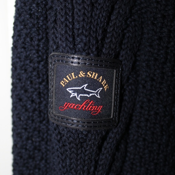Authentic Paul & Shark yachting Cotone Cardigan - Picture 3 of 6